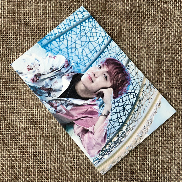 BTS J-HOPE 6/8 [The Wings Tour 2017 Live Trilogy] Official Mini Photocard / Gift