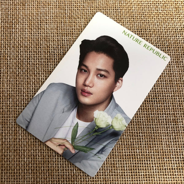 EXO KAI [ Nature Republic ] Official Limited Photocard, EXO-K / New / Gift