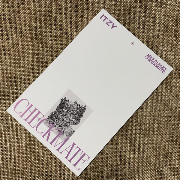 ITZY CHAERYEONG #1 [ CHECKMATE ] Official Postcard Photocard / New / Gift