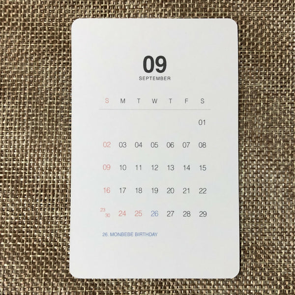 MONSTA X UNIT [ 2018 Season's Greetings ] Official Photocard / New / Gift