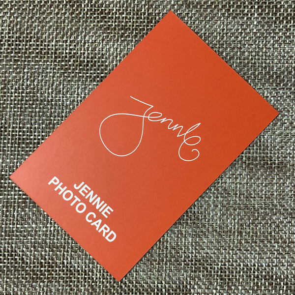 BLACKPINK JENNIE #3 [VITA 500] Official Limited Photocard, YG GOODS / New / Gift