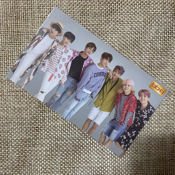 BTS GROUP #5 [ BBQ ] Official Photocard / New, Rare / Gift