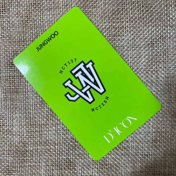NCT 127 JUNGWOO #10 [2019 Dicon 101 Custom Book] Official Photocard / New / Gift