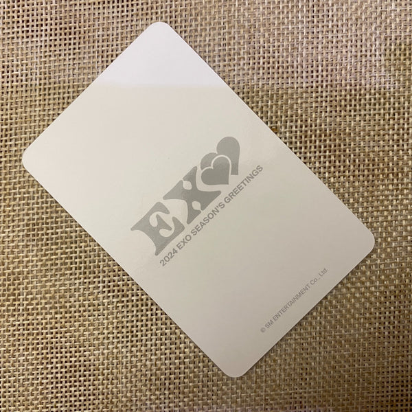 EXO CHANYEOL #2 [2024 Season's Greeting] Official Photocard, POB / New, Rare /+G