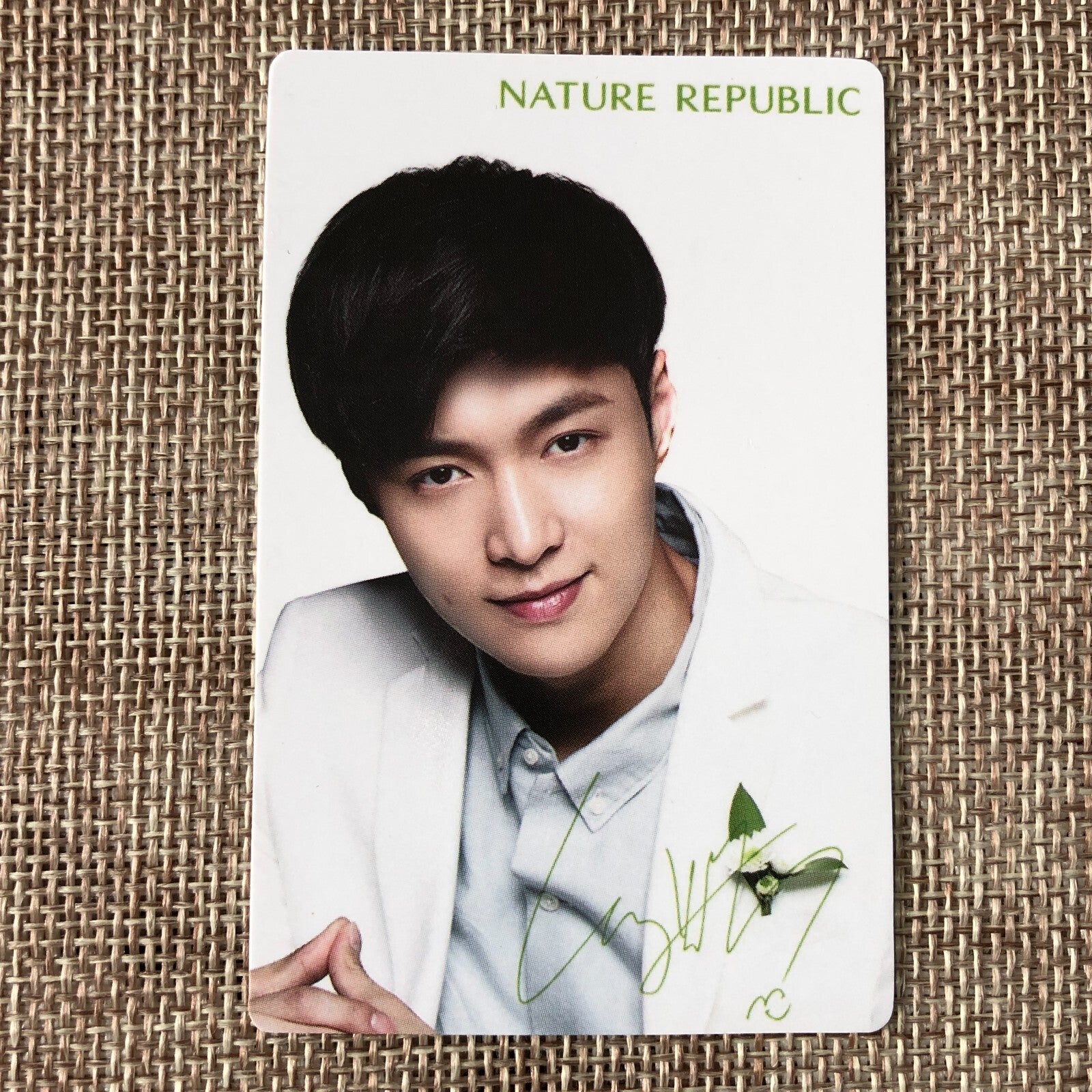 EXO LAY [ Nature Republic ] Official Limited Photocard, EXO-K / New, Rare / Gift