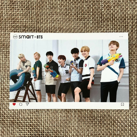BTS GROUP #3 [ BTS X Smart Uniform ] Official Photocard / New, Rare / Gift