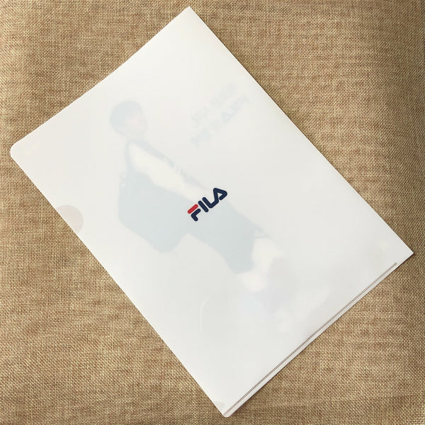 BTS J-HOPE [ FILA ] Official Clear File Holder / New, Rare / Gift