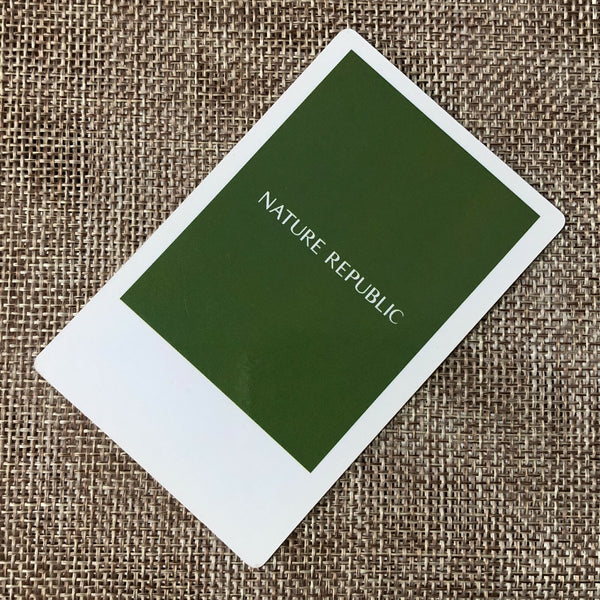 EXO BAEKHYUN #1 [Nature Republic] Official Limited Photocard / New, Rare / Gift