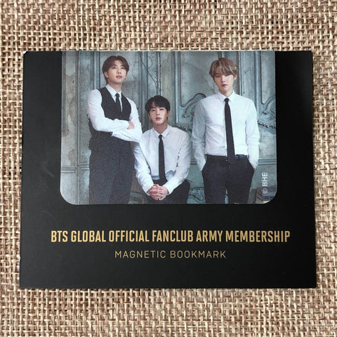 BTS [GLOBAL OFFICIAL FANCLUB 7th ARMY MEMBERSHIP KIT] Magnet Bookmark / Gift