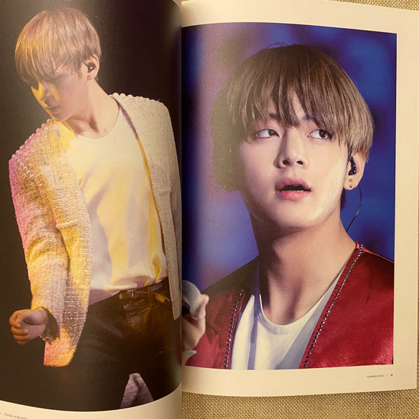 BTS V [Portrait Of The Violet Exhibition] Photobook, 64 pg 21x29 cm / New / Gift