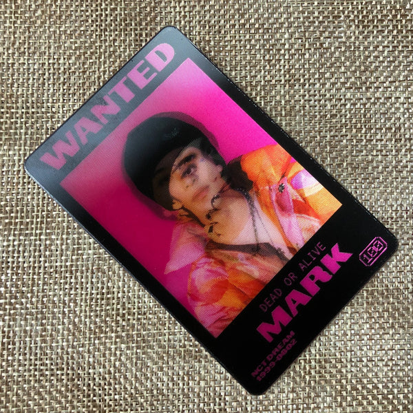 NCT DREAM MARK [ GLITCH MODE ] Official Lenticular Photocard / New / Gift