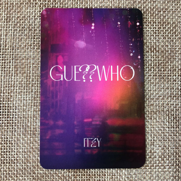 ITZY LIA [ GUESS WHO Soundwave POB ] Official Photocard / New / Gift