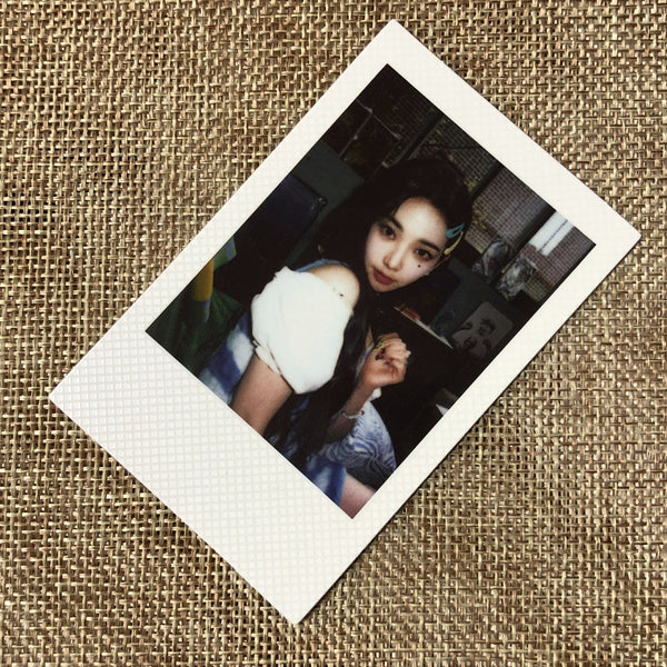 AESPA KARINA [ Girls ] Official Polaroid Photocard, Real World Ver / New / Gift