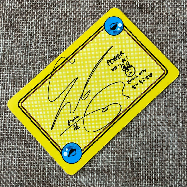 EXO SUHO #1 [The War Power of Music] Official Photocard, 4th Repackage / Gift