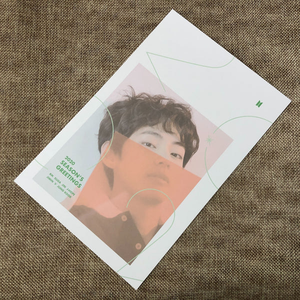 BTS V [ 2020 Season's Greetings ] Official Limited Mini Poster / New / Gift
