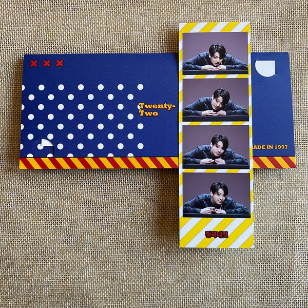 BTS JUNGKOOK [ 22 Birthday Exhibition ] Official Photo Ticket / New, Rare / Gift