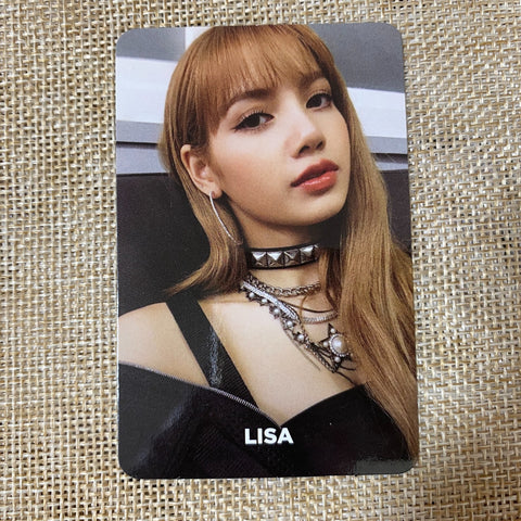 BLACKPINK LISA #4 [ SQUARE UP ] Official Photocard, 1st Mini Album / New / Gift