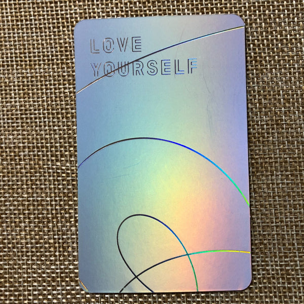 BTS JIN [ Love Yourself Answer ] Official Photocard, L Ver / New / Gift