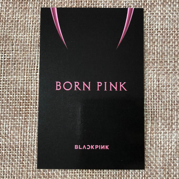 BLACKPINK LISA #4 [ Born Pink ] Official Photocard, Ktown4U POB / New / Gift