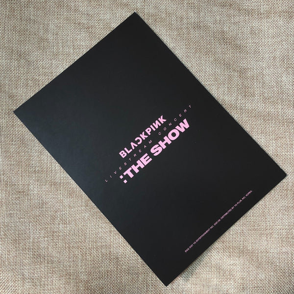 BLACKPINK JENNIE #2 [ THE SHOW DVD ] Official Postcard Poster / New / Gift