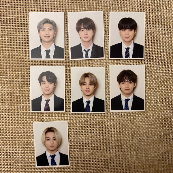 BTS [Fanclub ARMY 8th Membership Kit] Official ID Photo Set Photocard / Gift