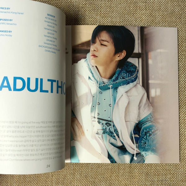 KANG DANIEL [ CYAN ] 1st Mini Album A Ver. / CD + Photobook, NO PC / New