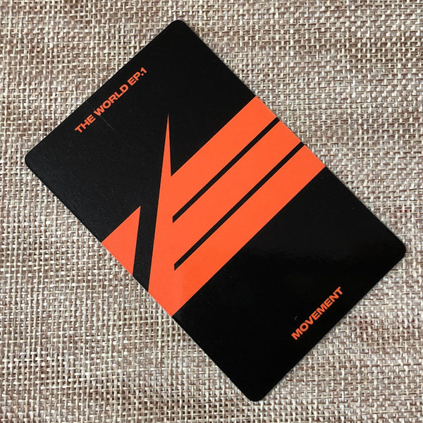 ATEEZ SAN [ THE WORLD EP.1 : MOVEMENT ] Official Photocard, Z Ver. / New / Gift