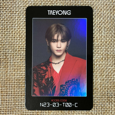 NCT2020 TAEYONG [RESONANCE Pt.2] Official Photocard, Arrival Access Card / Gift