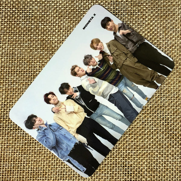 MONSTA X GROUP #5 [Dejavu] Official Photocard, The Connect Member Set / Gift