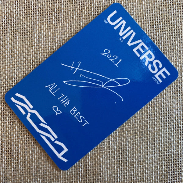 NCT HENDERY [UNIVERSE 2021] Official Photocard, Jewel WayV Photobook / Gift