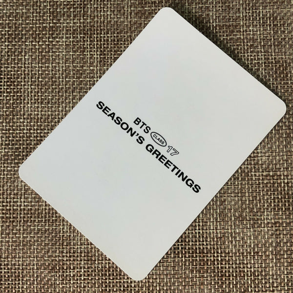 BTS JUNGKOOK [ 2017 Season's Greetings ] Official Photocard / New, Rare / Gift