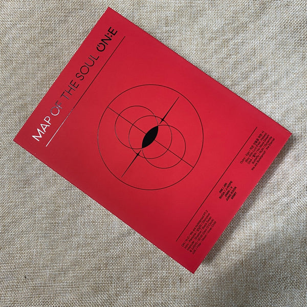 BTS GROUP [Map of the Soul ON:E DVD] Photobook + DVD(3) / ONE / New, Rare / Gift