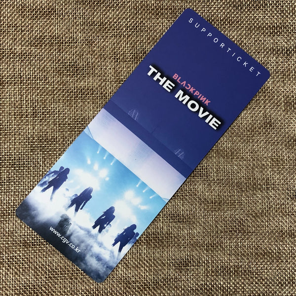 BLACKPINK GROUP #1 [ The Movie ] Official Limited Ticket Photocard / New / Gift