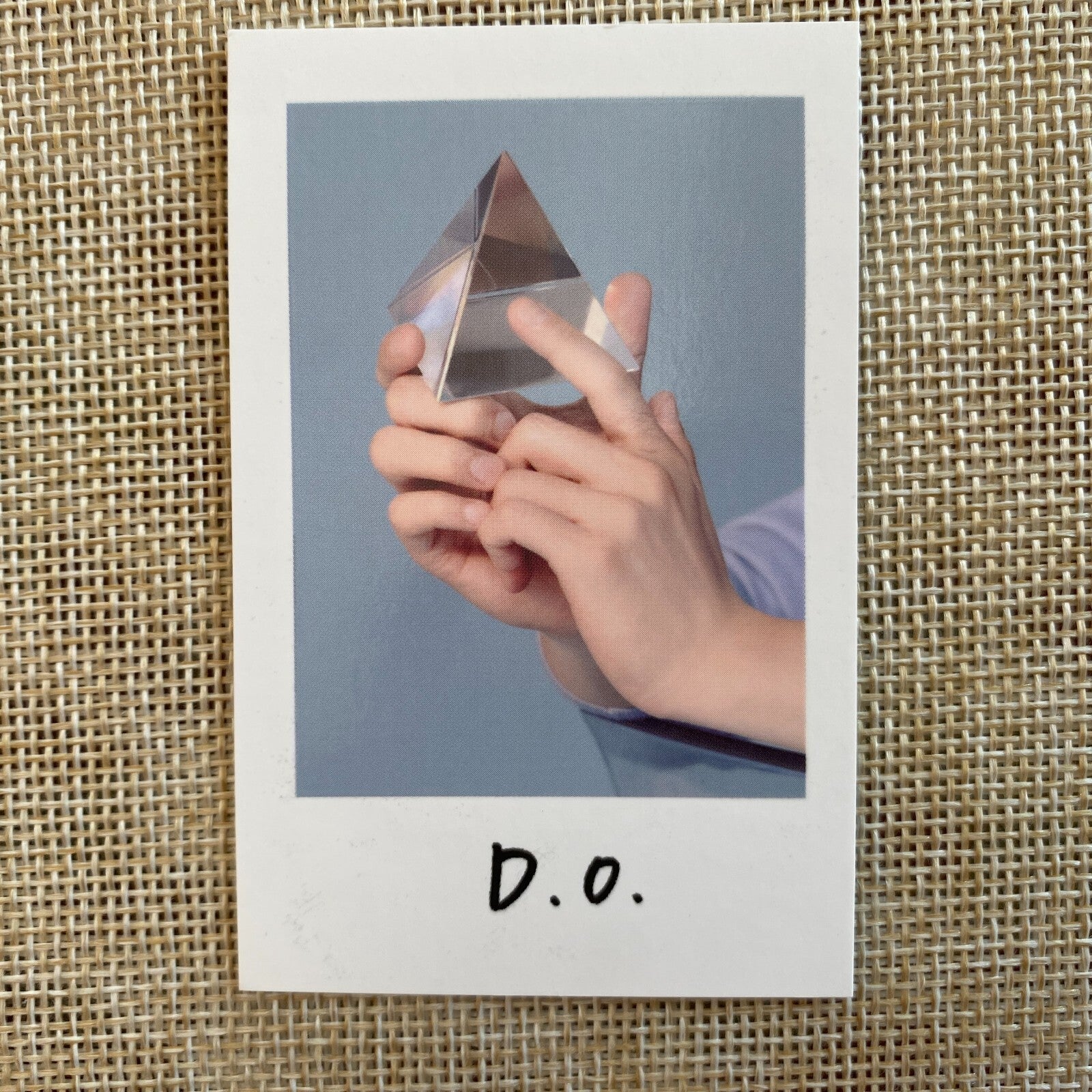 EXO D.O [2022 Season's Greetings Aladin POB] Official Polaroid Photocard / Gift