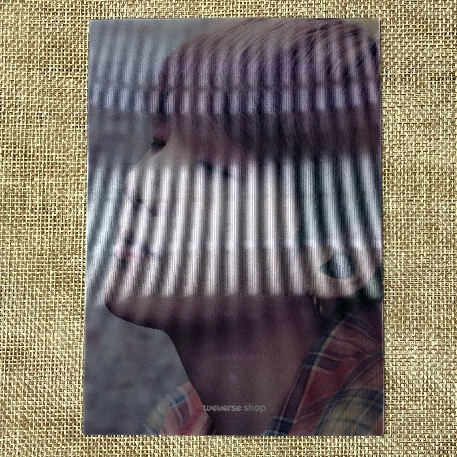 BTS SUGA [ SAMSUNG Galaxy Buds ] Official Lenticular Photocard / New / Gift