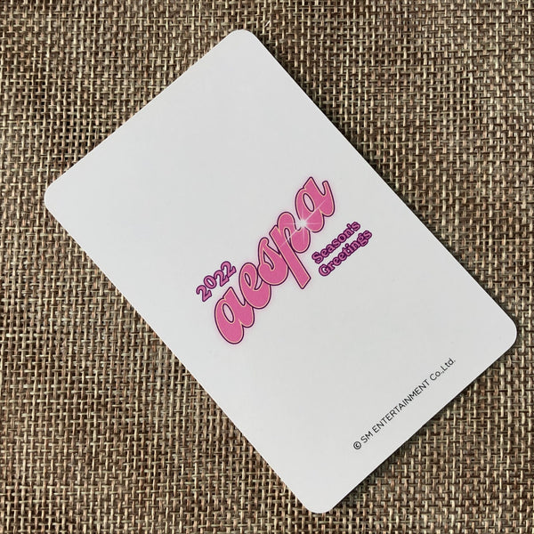 AESPA NINGNING #2 [ 2022 Season's Greetings ] Official Photocard / New / Gift