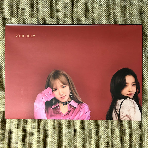 RED VELVET GROUP #2 [2018 Season's Greetings] Official Folded Poster / Gift