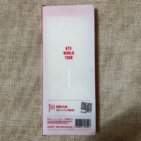 BTS RM [ Love Yourself World Tour ] Official Mini Flag / New / Gift