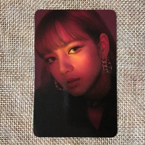 BLACKPINK LISA #3 [ SQUARE UP ] Official Photocard, 1st Mini Album / New / Gift