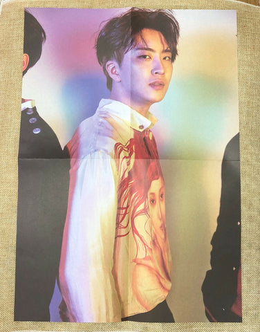 GOT7 YOUNGJAE [ Eyes On You ] Official Folded Lyrics Poster, Album / New / Gift