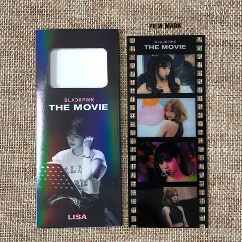 BLACKPINK LISA [ The Movie ] Official Limited Film Mark / New / Gift