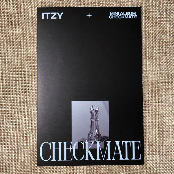 ITZY RYUJIN #2 [ CHECKMATE ] Official Postcard Photocard / New / Gift