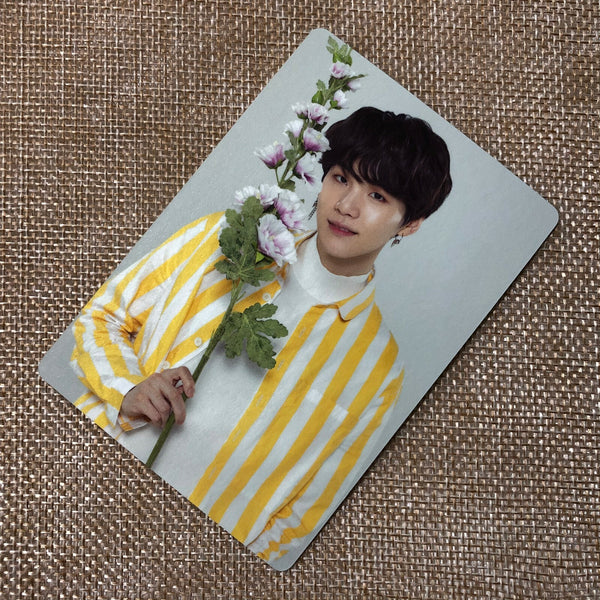 BTS SUGA 6/8 [ Love Yourself World Tour ] Official Mini Photocard / New / Gift