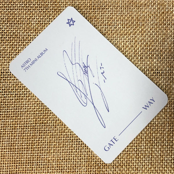 ASTRO MJ [ GATEWAY ] Official Photocard, 7th Mini Album / New / Gift