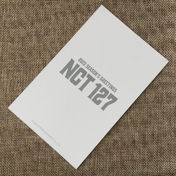 NCT 127 TAEYONG [ 2023 Season's Greetings ] Official Postcard / New / Gift
