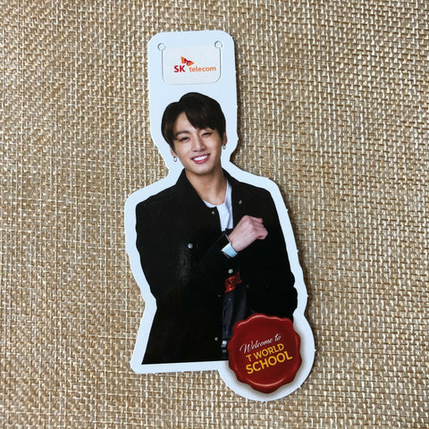 BTS JK Jungkook [ SKT Official Bookmark Limited Edition Photocard ] / NEW / +G