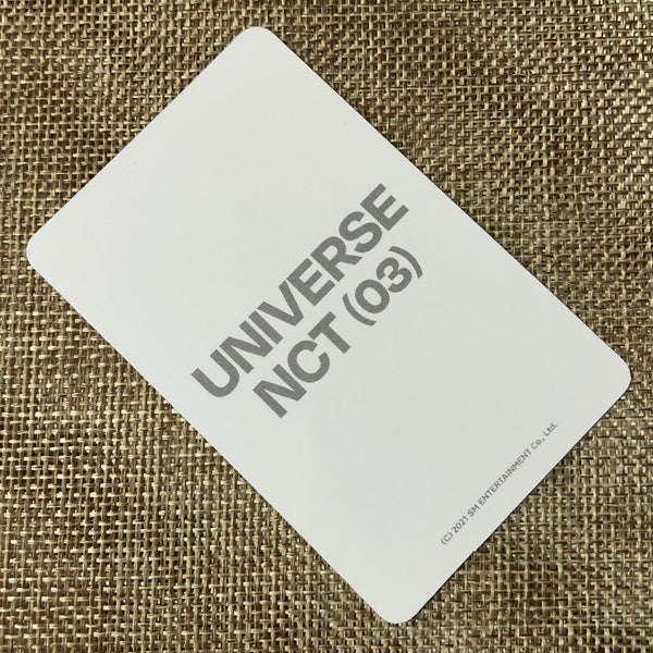 NCT SUNGCHAN [ UNIVERSE SMTOWN MD ] Official Photocard / New / Gift