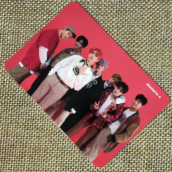 MONSTA X [Dejavu] Official Photocard GROUP #4, The Connect Member Set / Gift