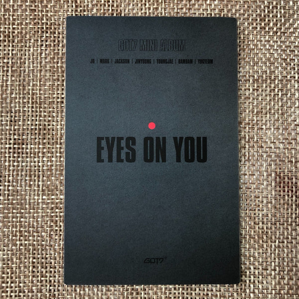 GOT7 YOUNGJAE [ Eyes On You Album ] Official Photocard, Black Ver. / New / Gift