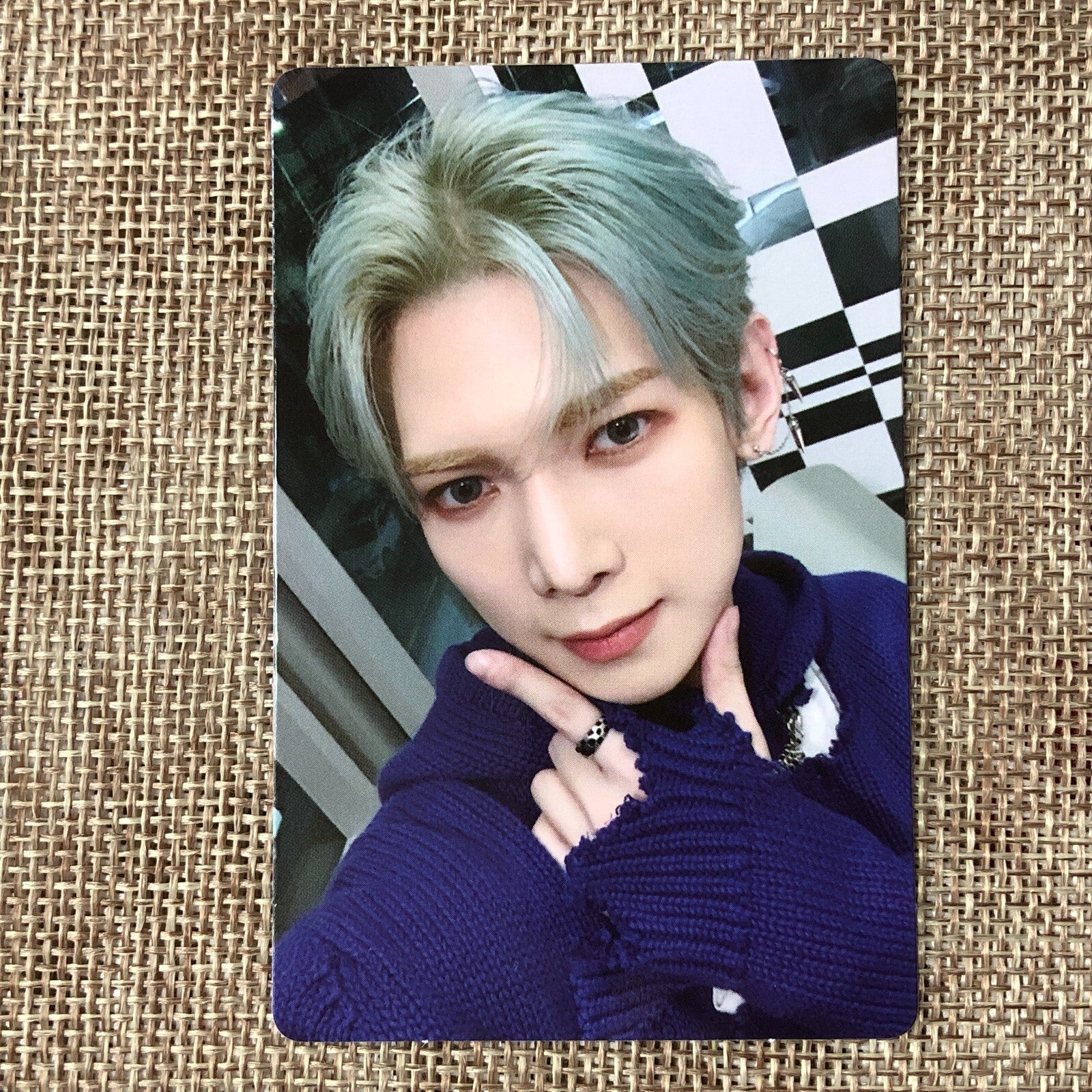 ATEEZ YEOSANG [THE WORLD EP.1 : MOVEMENT] Official Photocard, Z Ver. / Gift